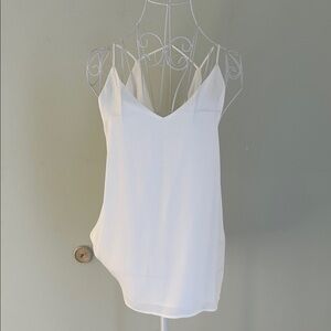 LOFT White Camisole Top